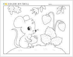 IXL Color by Skill Mouse